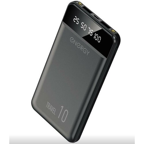 Внешний аккумулятор ENERGY Power Bank 10 000 Travel черный 103574 108500₽