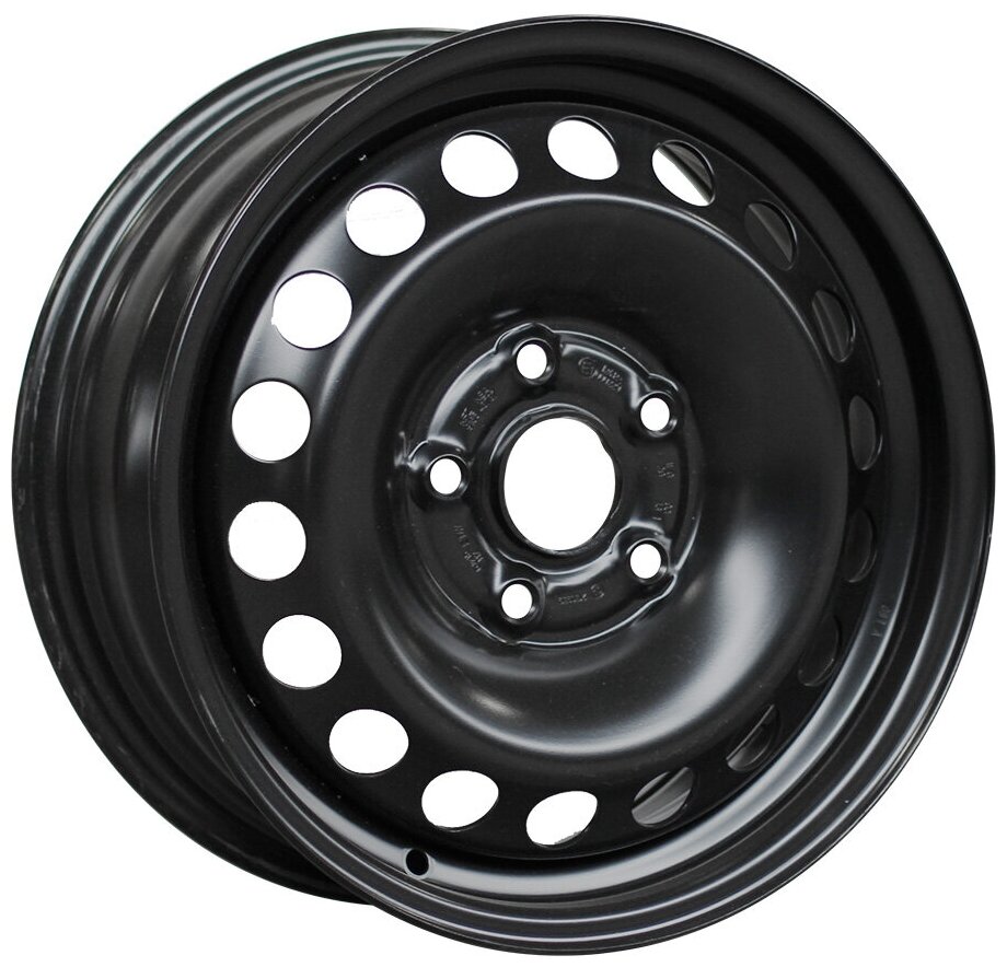 Диск колесный ТЗСК Chevrolet Aveo 6x15/5x105 D56.6 ET39 Черный