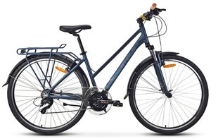 Женский велосипед Stels Navigator 800 Lady V010 (2023) 17" Синий (161-178 см)
