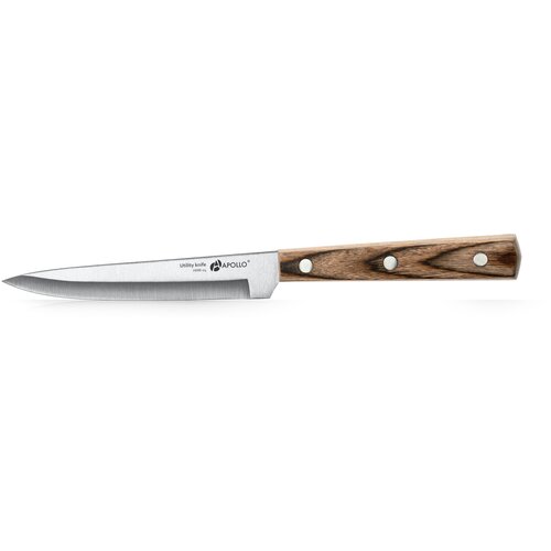 Нож кухонный универсальный с деревянной ручкой APOLLO 