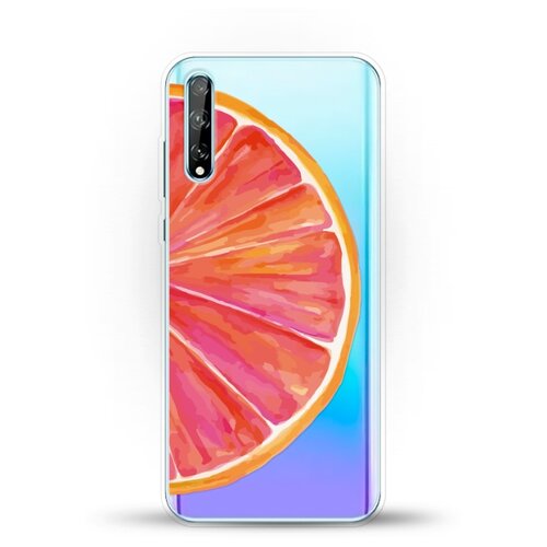фото Силиконовый чехол грейпфрут на huawei y8p andy & paul