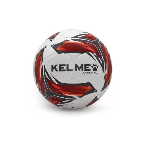 Мяч футбольный KELME Vortex 18.2, Pro, 32 панели, машинная сшивка мяч футбольный kelme vortex 18 2 9886120 113 р 5 32 панели пу машинная сшивка бело синий
