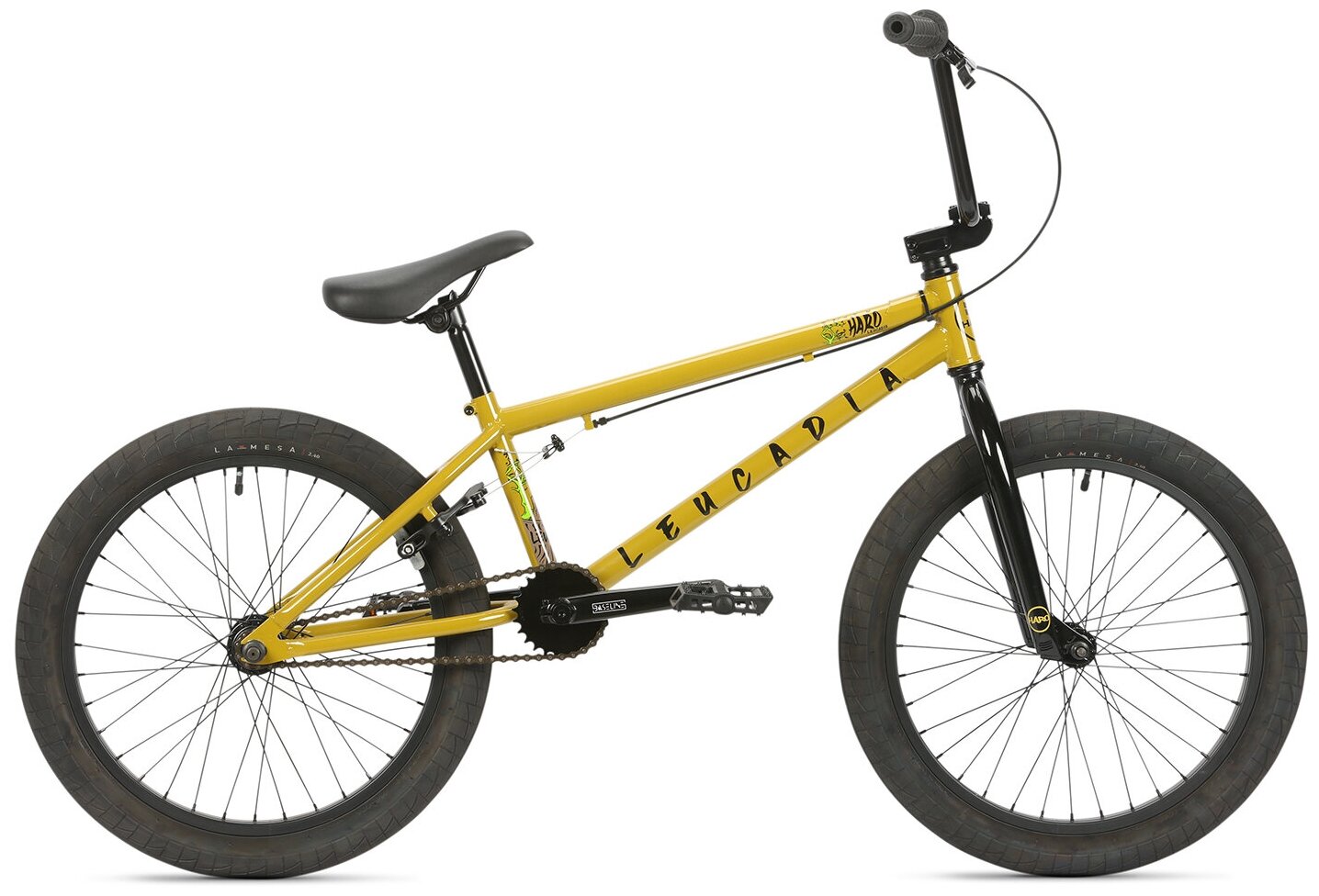 BMX велосипед Haro Leucadia (2022) желтый 20.5"