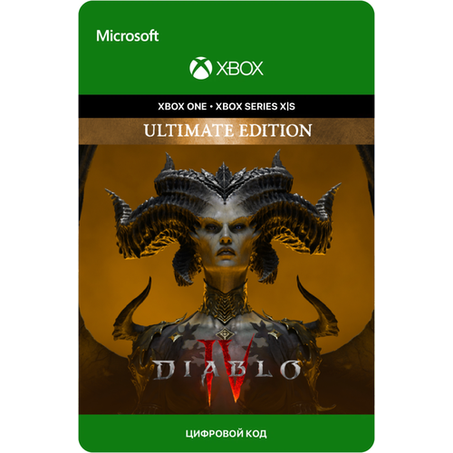 Игра Diablo IV - Ultimate Edition для Xbox One/Series X|S (Аргентина), русский перевод, электронный ключ