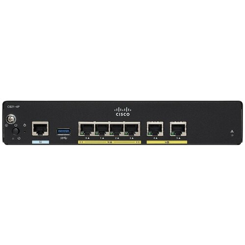 Маршрутизатор Cisco C921-4P 8817500₽