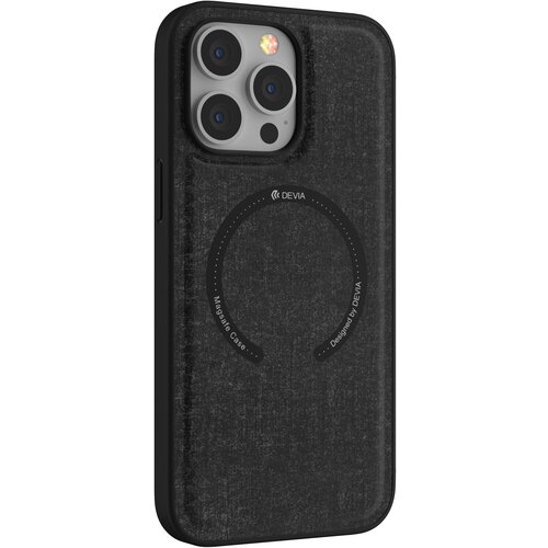 Чехол-накладка Devia Rango Series Magnetic Case для смартфона iPhone 14 Pro Max, черный чехол накладка devia wing series ultra thin case для смартфона iphone 14 цвет carbon black