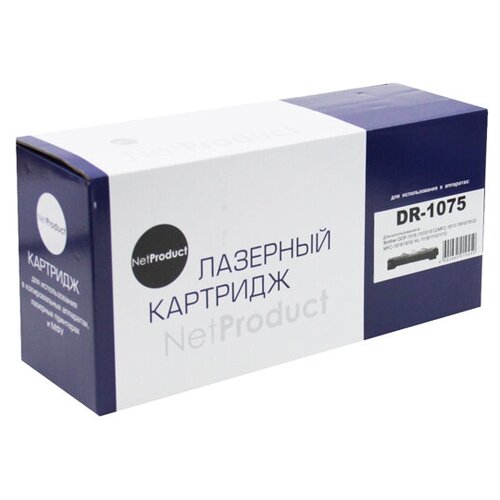 Драм картридж DR-1075 NetProduct драм юнит hi black hb dr 1075 для brother hl 1010r 1112r dcp 1510r 1512r mfc 1810r 9k