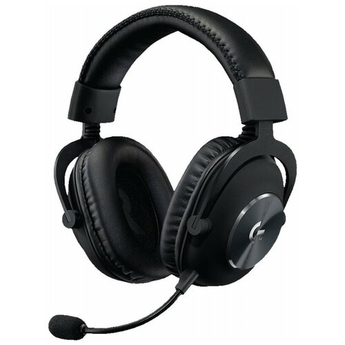 фото Logitech игровая гарнитура проводная logitech g pro x gaming headset черный (981-000818)