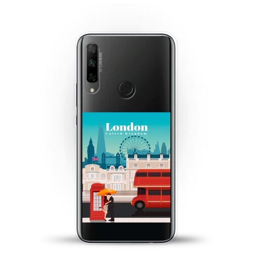 фото Силиконовый чехол london на honor 9x premium andy & paul