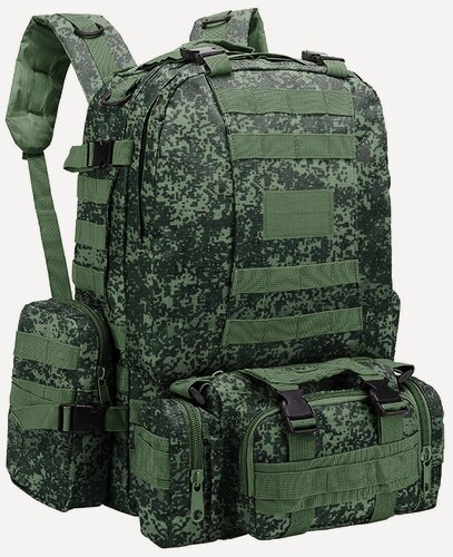 Изображение товара Рюкзак мужской тактический Snoburg SN002 лесной камуфляж цифра