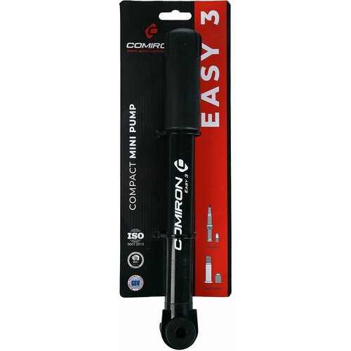 Насос для велосипеда ручной пластиковый корпус 22230мм стальной шток 115 мм вес 69 гр 34900₽