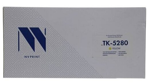 Тонер-картридж для лазерного принтера NVP NV-TK-5280Y Yellow