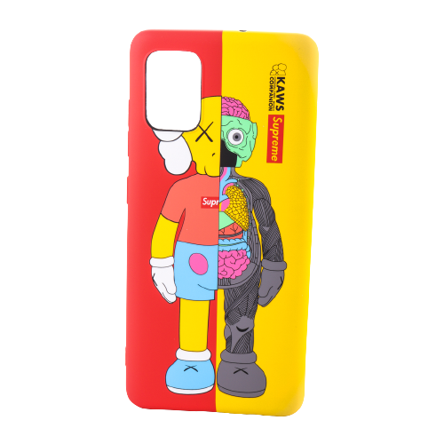 фото Чехол luxo для samsung a71 (рисунок светится в темноте) красный