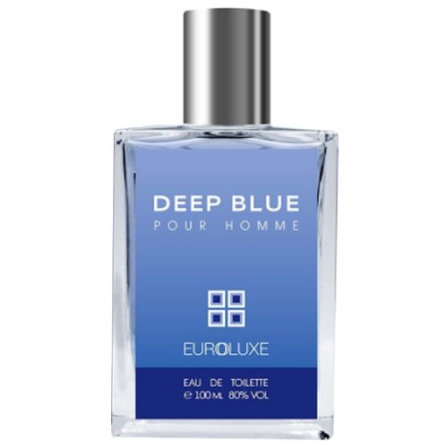 Euroluxe Туалетная вода для мужчин Deep Blue, 100 мл