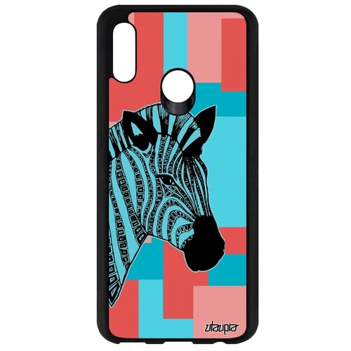 фото Чехол для телефонов p smart 2019, "зебра" полосатая zebra utaupia