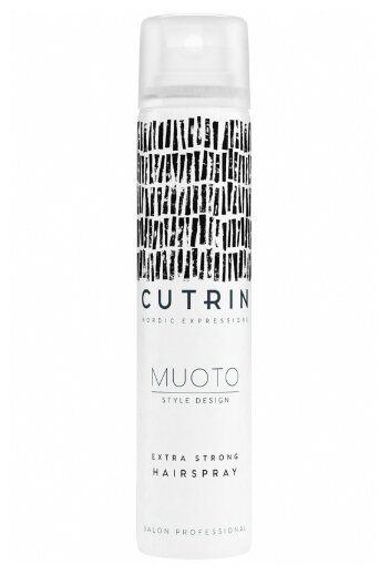 Cutrin Лак-спрей для волос Muoto, экстрасильная фиксация, 300 мл
