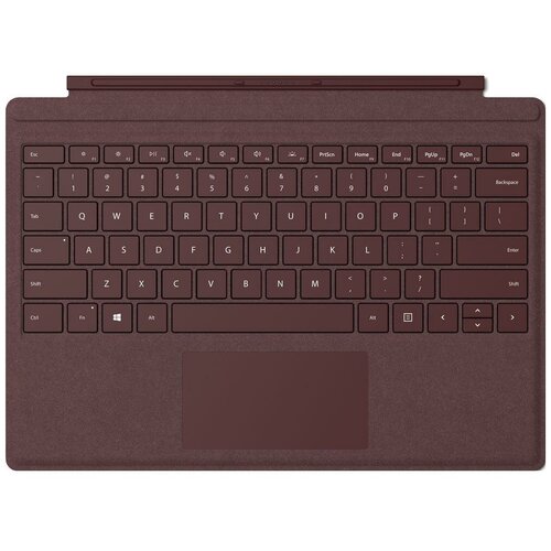 Беспроводная клавиатура Microsoft Surface Pro Signature Type Cover Burgundy