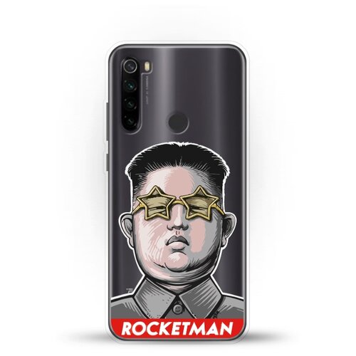 фото Силиконовый чехол rocketman на xiaomi redmi note 8t andy & paul