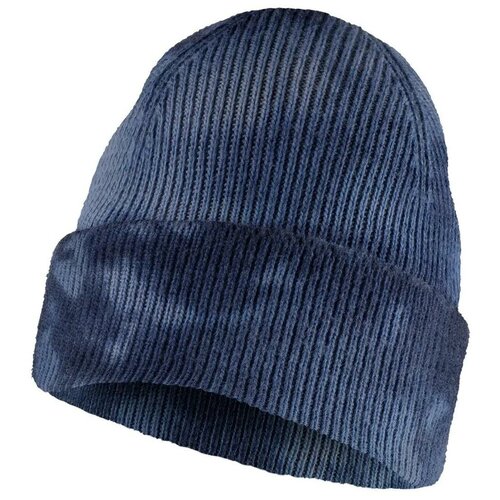 Шапка Buff Knitted Hat ZOSH Indigo синего цвета