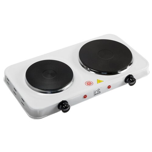 Плитка электрическая IR-8220 2500 Вт 2 конфорки белая 1796300₽