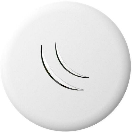 Точка доступа MikroTik cAP lite 802.11bgn 2.4 ГГц 1xLAN RJ-45 белый RBcAPL-2nD