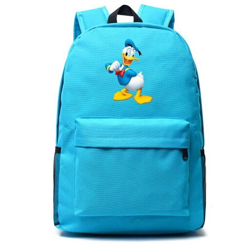 Рюкзак Дональд Дак (Mickey Mouse) голубой №5 рюкзак дональд дак mickey mouse синий 5
