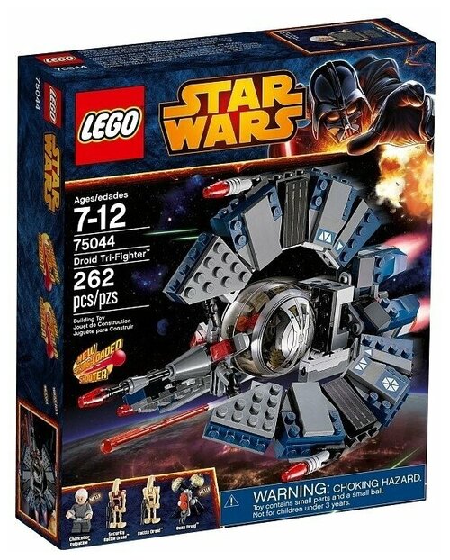 Конструктор LEGO Star Wars 75044 Три-Файтер дроидов, 262 дет.