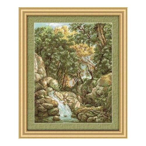 фото Набор для вышивания «panna» вх-1097 водопад в лесу