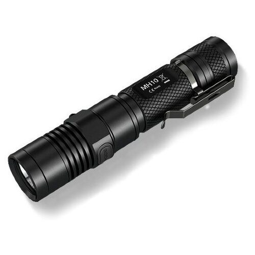 Ручной фонарь Nitecore MH10 черный