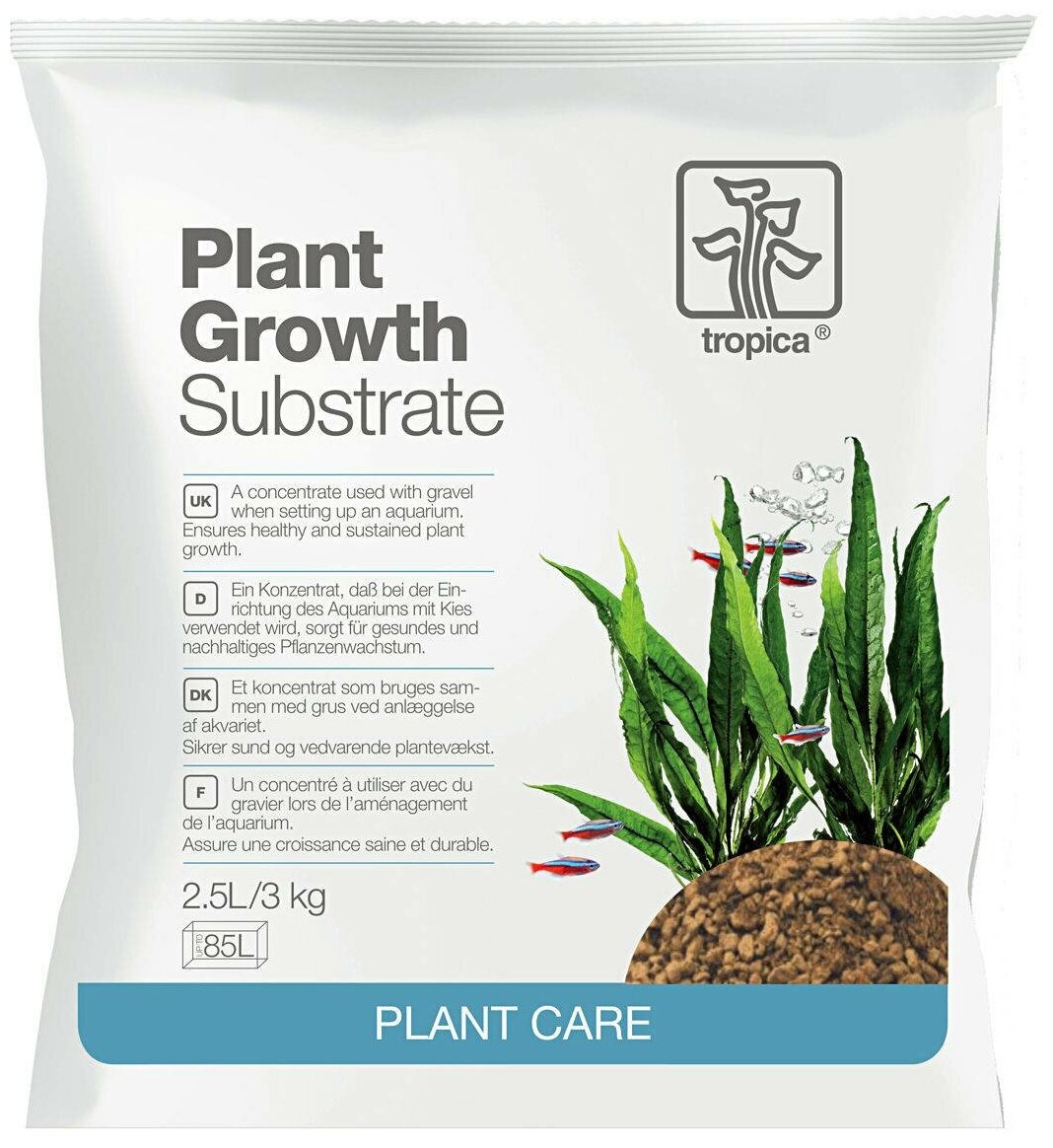 Питательный грунт Tropica Substrate 2,5л