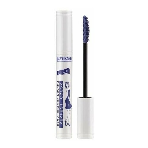 Тушь Luxvisage веер пышных ресниц 8гр. perfect color, blue