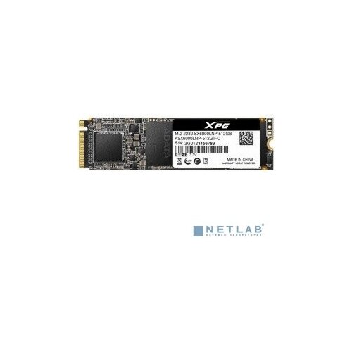 A-data накопитель A-DATA SSD M.2 512GB SX6000 Lite ASX6000LNP-512GT-C