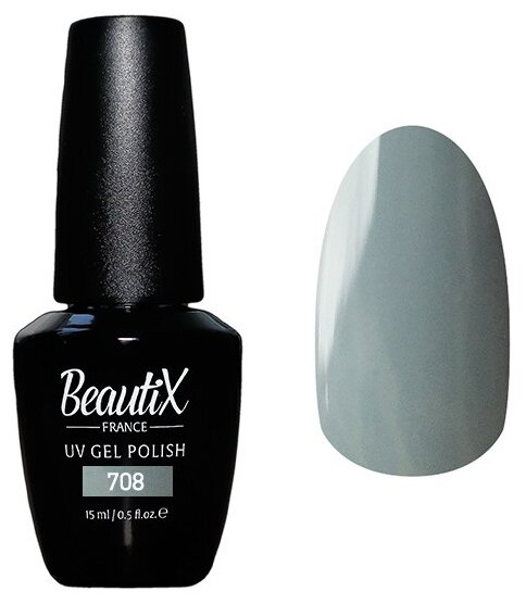 Beautix Гель-лак UV Gel Polish, 15 мл, 708