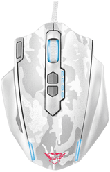 Мышь Trust GXT 155 Caldor Gaming Mouse, white camouflage