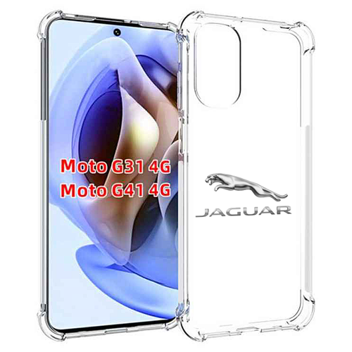 Чехол MyPads jaguar-3 для Motorola Moto G31 4G / G41 4G задняя-панель-накладка-бампер
