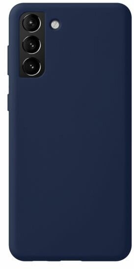 Накладка силикон Deppa Liquid Silicone для Samsung Galaxy S21 Plus (SM-G991) Синий арт.870013