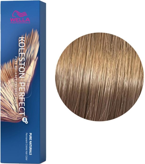 Wella Professionals Koleston Perfect Me+ Pure Naturals Краска для волос, 8/00 светлый блонд натуральный интенсивный, 60 мл