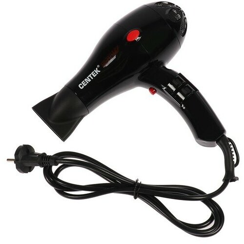 Фен Centek CT-2221 Professional 2200 Вт 2 скорости 3 температурных режима чёрный 2090000₽