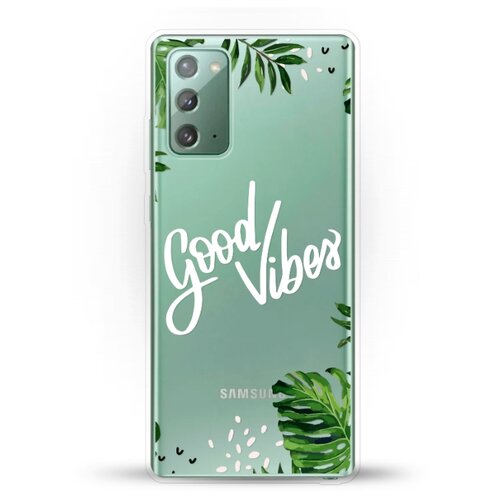 фото Силиконовый чехол good vibes на samsung galaxy note 20 andy & paul