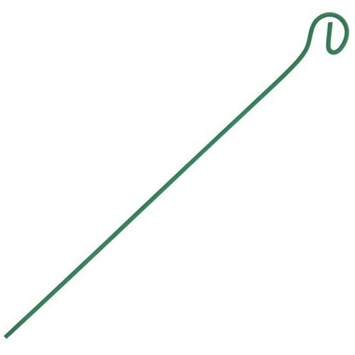 Колышек для подвязки растений, h = 80 см, d = 0.3 см, проволочный, зелёный, (10 шт) колышек для подвязки растений h 100 см d 0 3 см проволочный зелёный 10 шт