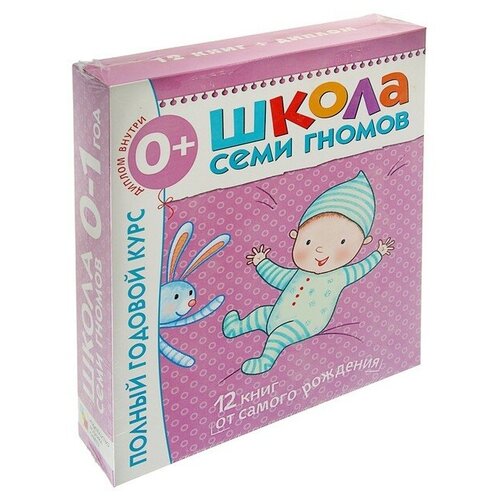 денисова дарья школа семи гномов 5 6 лет полный годовой курс 12 книг с играми и наклейками Полный годовой курс от 0 до 1 года. 12 книг с картонной вкладкой. Денисова Д.