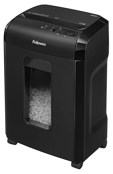 Шредер Fellowes Powershred 10M Fs-4630601din P-5, 2х15мм, 10лст., 19лтр., Safety Lock, с микрорезк