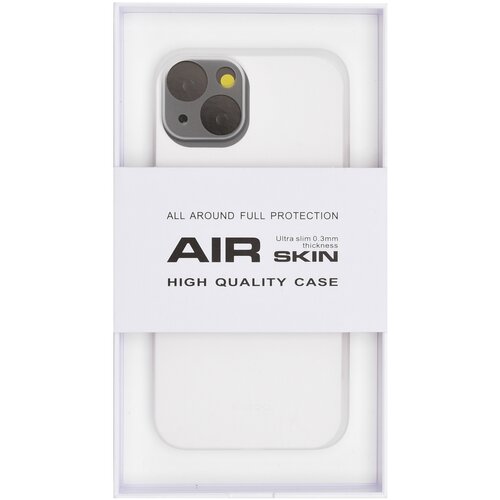 Чехол для iPhone 14 Plus AIR Skin-Белый