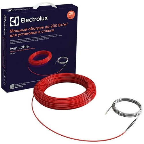 Комплект теплого пола кабель Electrolux ETC 2-17-1500 17500₽