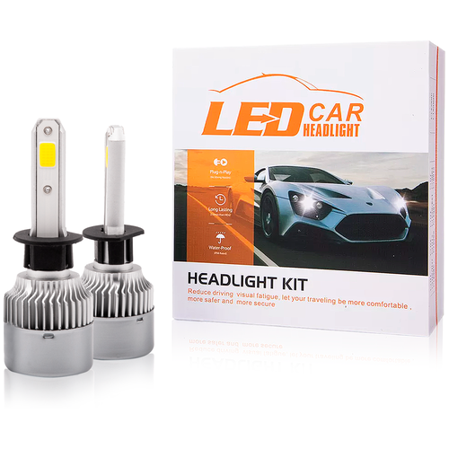 Светодиодные автомобольные лампы H1 , 2 шт. LED Premium / 23 Ватт 9-32 Вольт