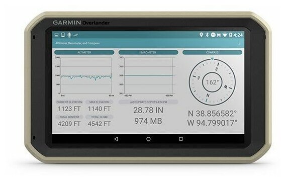 Умный навигатор GARMIN Overlander MT-D GPS EMEA (010-02195-10)