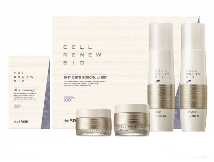  . (, ,   ,   ) The Saem Cell Renew Bio Skin Care Special 3 Set (150 *150 *50 *30 )