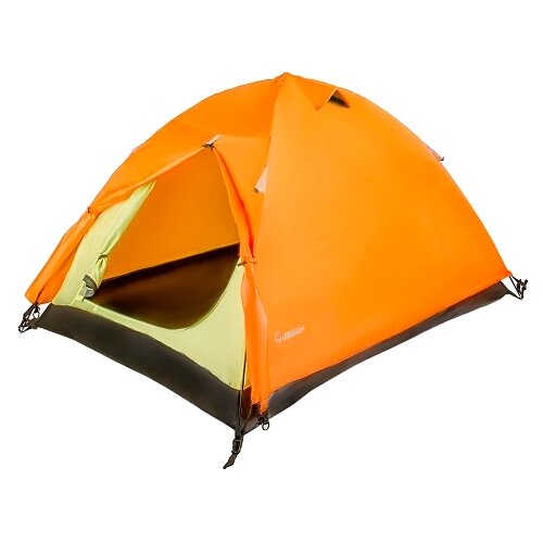 фото Палатка Larsen A2 оранжевый/серый