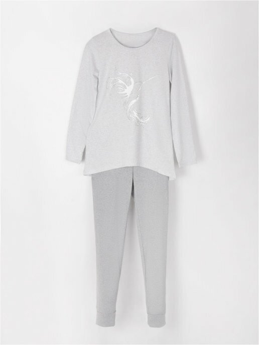Пижама RICH LINE, размер 116, серый