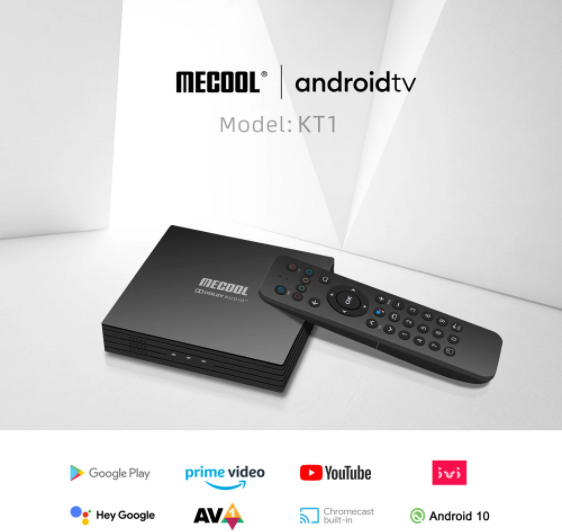 Приставка MECOOL KT1 S905X4-B DVB-T/T2/C 2GB/16GB Android Smart TV Box — фото 1